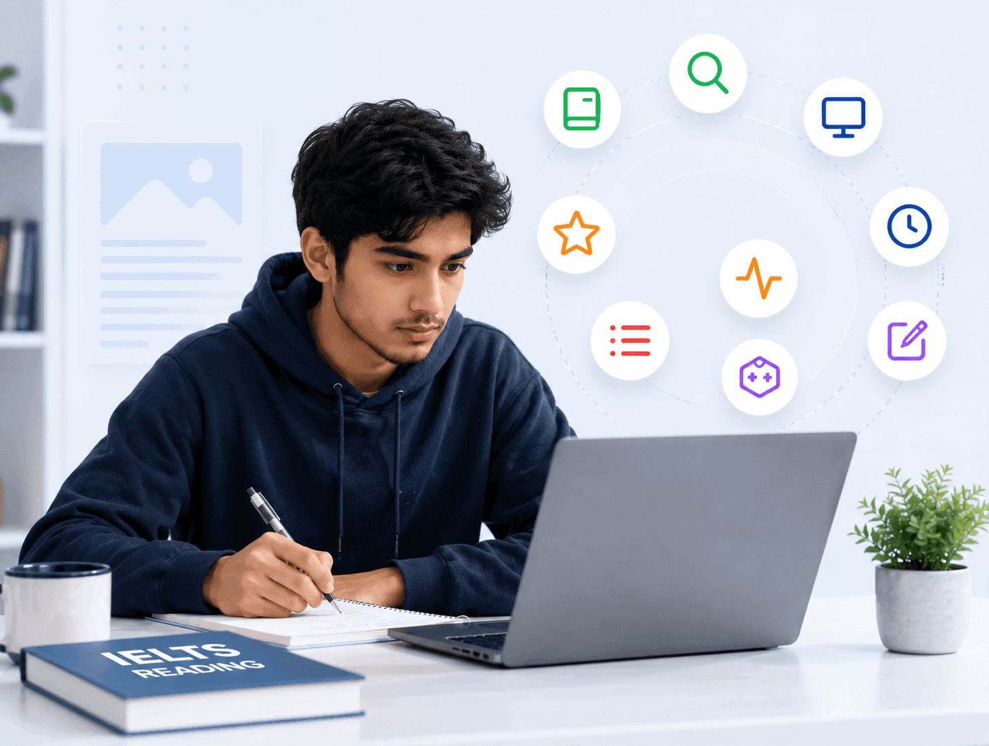 IELTS Reading Practice Interface